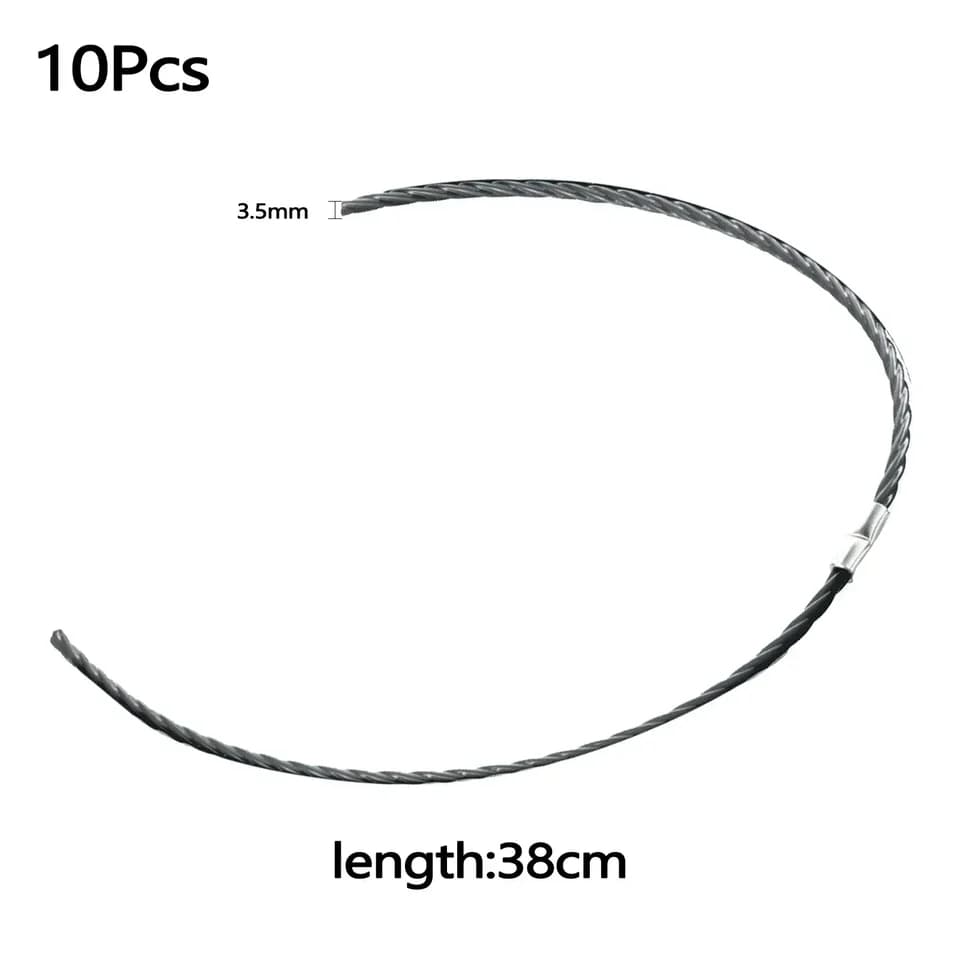 10Pcs Spool Line For BOSCH AFS 23-37 F016800431 Grass Trimmer Cutting Wire Brush Cutter Lawn Mower Head Parts