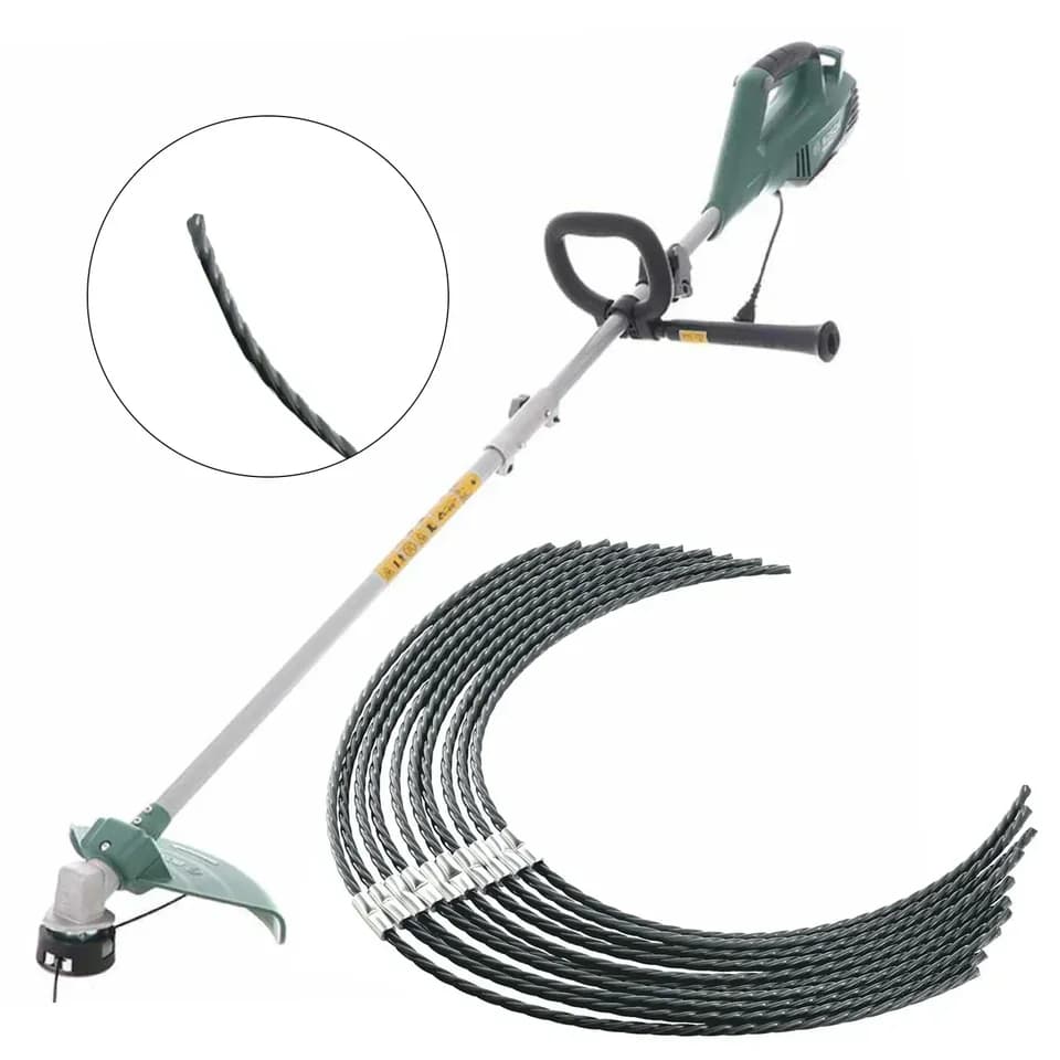 10Pcs Spool Line For BOSCH AFS 23-37 F016800431 Grass Trimmer Cutting Wire Brush Cutter Lawn Mower Head Parts
