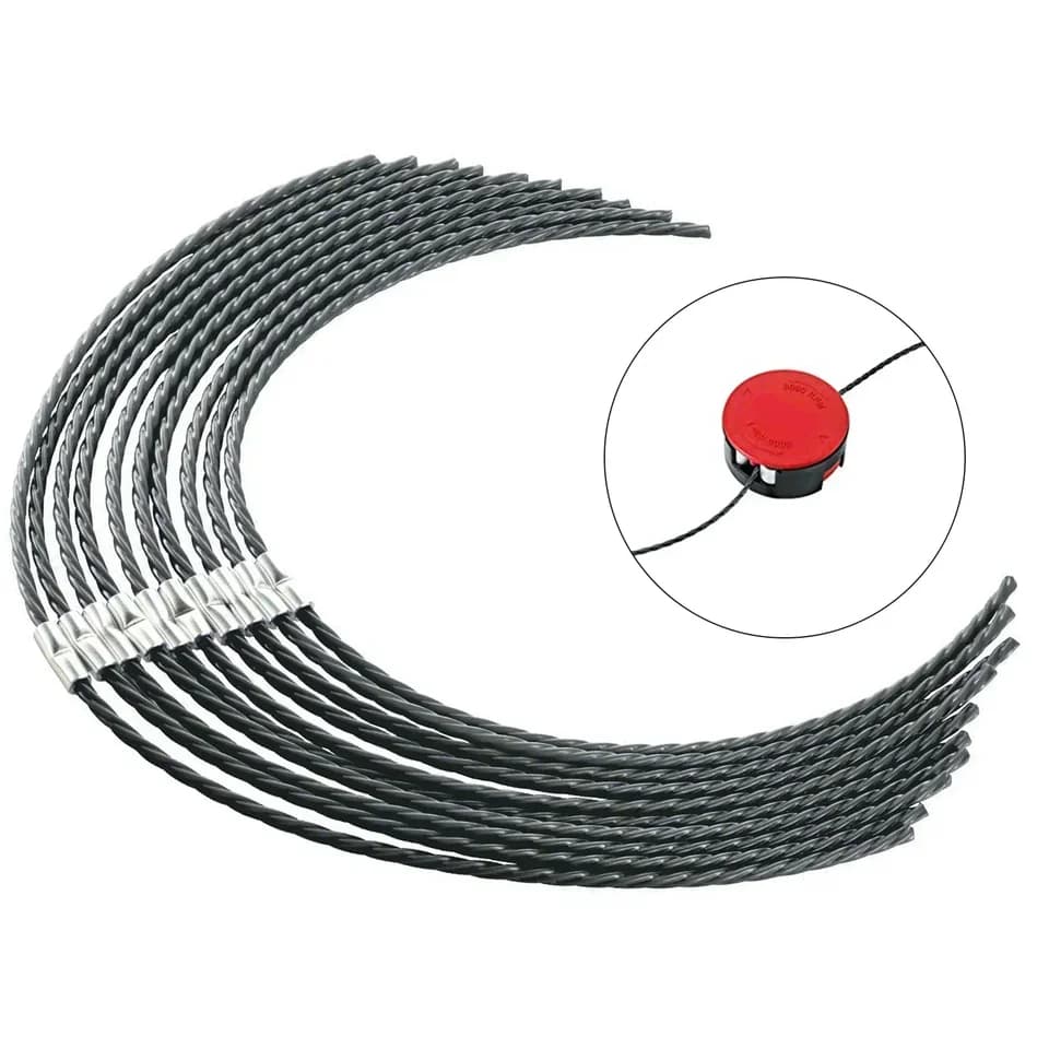10Pcs Spool Line For BOSCH AFS 23-37 F016800431 Grass Trimmer Cutting Wire Brush Cutter Lawn Mower Head Parts