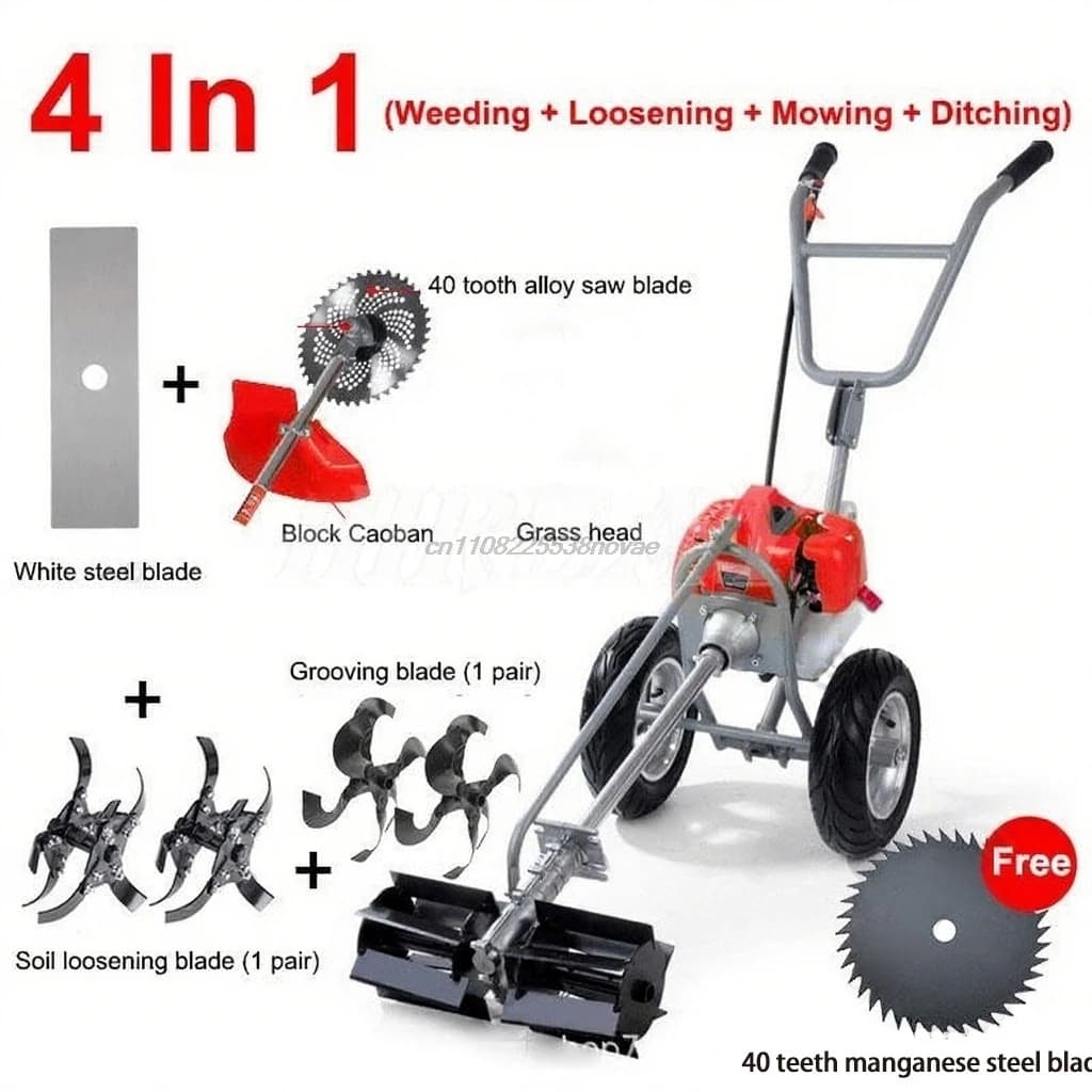 Multi Function 2 Stroke Engine Power Tool For Garden Use Compatible With Brush Cutter Cultivator And Lawn Maintenance Equipment
