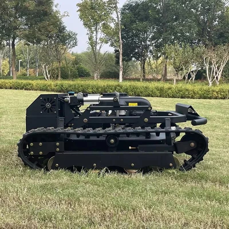 Customized Remote Control Lawn Mower 4-stroke High Torque Self-propelled Lawn Mower with Grass Collecting Bucket for Garden Use